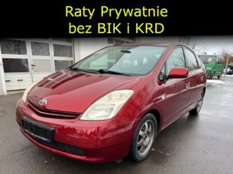toyota prius ii raty prywatnie hybryda taxi zadbany