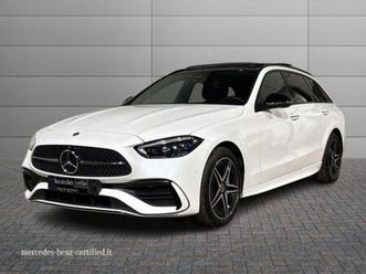 mercedes-benz classe c station wagon 220 d mhev amg line premium plus 4matic 197cv auto del 2024 usata a bologna