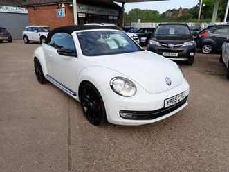2015 65 volkswagen beetle 2.0 tdi bluemotion tech sport cabriolet 2dr diesel dsg