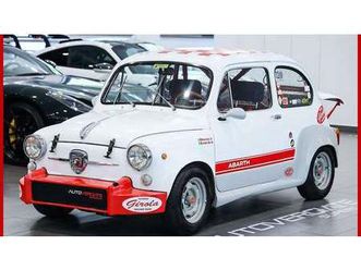 1967 abarth 850 tc blanc manuel, 4 vitesses conduite à ga...