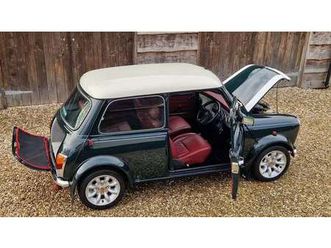 1999 rover mini vert manuel, 4 vitesses conduite à droite...