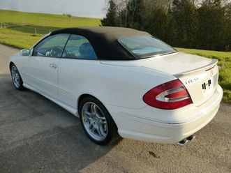 mercedes-benz clk 55 amg cabrio sammlerzustand erstlack 65tkm