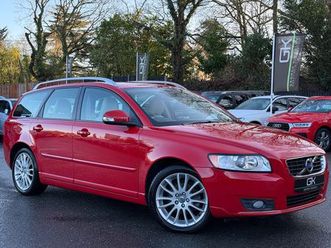 2011 volvo v50 1.6td drive se lux (115bhp)