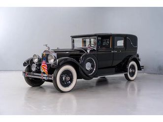 1929 packard 640 town car limo