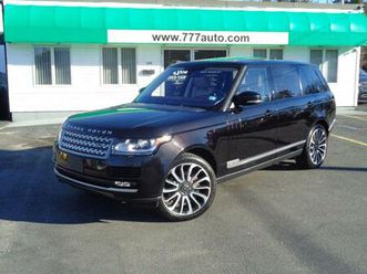 used 2016 land rover range rover 4wd 4dr supercharged lwb