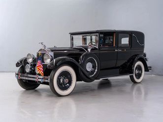 1929 packard 640 custom eight town car limousine