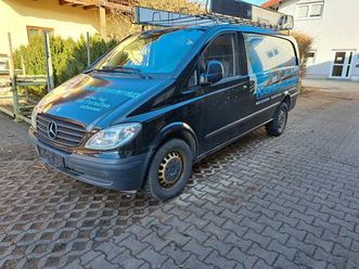 mercedes-benz vito kasten 120 cdi lang v6 klima automatik
