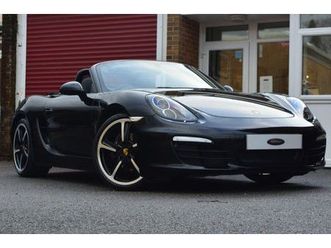 porsche boxster 2.7 black edition 2dr