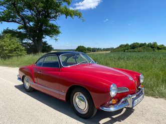 1968er vw karmann ghia 1500 coupé classic data note 2+