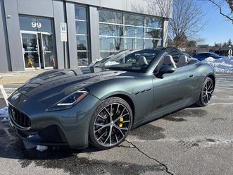 new 2026 maserati grancabrio base