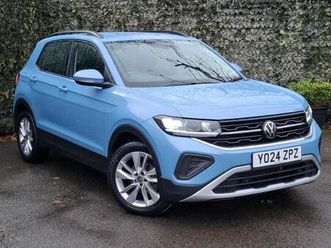 volkswagen t-cross 1.0 tsi life 5dr