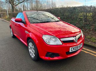 2009 vauxhall tigra 1.4i 16v air 2dr convertible petrol manual