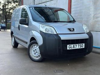 2017 peugeot bipper 1.3 hdi s fwd l1 h1 3dr panel van diesel manual