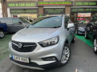 2017 vauxhall mokka x 1.4i turbo active suv 5dr petrol manual euro 6 (start/stop) (140