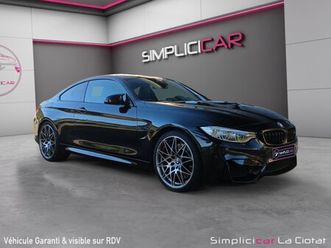 bmw m4 coupe f82 450 ch pack competition m dkg7 pack carbon suivi constructeur - garantie 12 mois