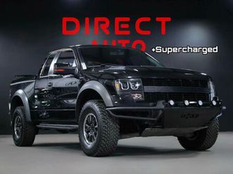 used 2010 ford f-150 svt raptor supercab
