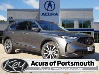 used 2025 acura mdx technology package