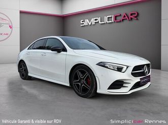 mercedes classe a berline 180 d amg line w177, 7g-dct, eclairage d'ambiance, historique complet ,