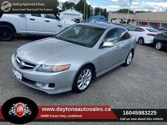 2008 acura tsx 4dr sdn auto w/nav pkg