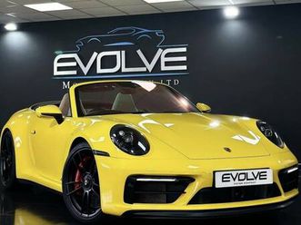 2022 22 porsche 911 3.0t 992 carrera gts convertible 2dr petrol manual euro 6 (s