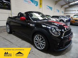 2014 mini roadster 1.6 cooper s 2dr *34000 miles* convertible petrol manual