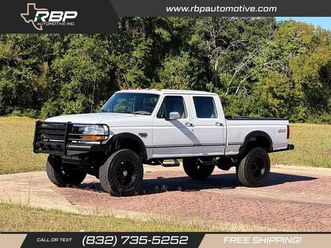 ford f-250 xlt4wd crew cab lb diesel