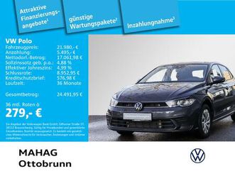 polo life 1.0 tsi ahk led parkassist rearview appconnect dsg