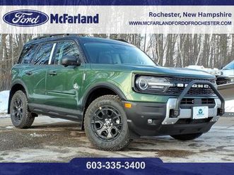 new 2025 ford bronco sport outer banks