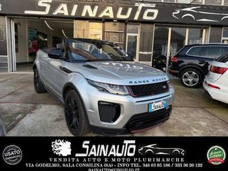 land rover range evoque 2.0 td4 180 cv cabrio hse dynamic garanzia