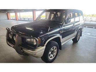 1992 isuzu bighorn noir manuel conduite à droite in royau...