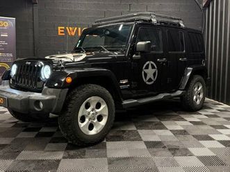 jeep wrangler unlimited 2.8 crd 200 sahara