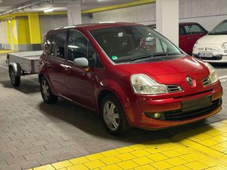 renault modus + anhänger