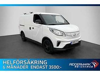 maxus e-deliver 3 50.2 kwh b-kamera farthållare carplay moms