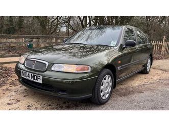1995 rover 416 i vert foncé manuel, 5 vitesses conduite à...