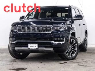 2022 jeep grand wagoneer series iii w/apple carplay & android au