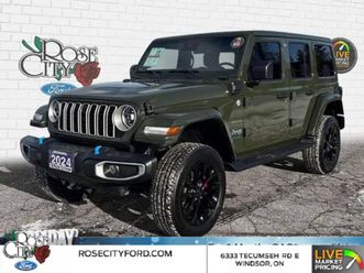 2024 jeep wrangler 4xe sahara