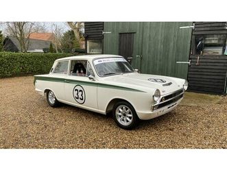 1965 lotus cortina blanc manuel, 4 vitesses conduite à dr...