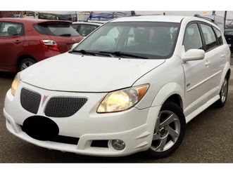 2007 pontiac vibe white (toyota matrix) skirt package alloys