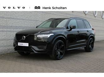 volvo xc90 2.0 t8 recharge awd ultimate bright | nappa leder met ventilatie charcoal | dealeronderhouden | headup display | premium audio by harman kardon | app