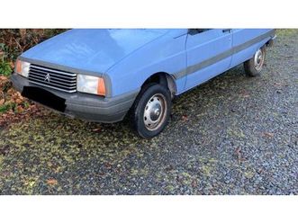 1987 citroen visa bleu manuel, 4 vitesses conduite à gauc...