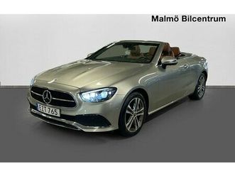 mercedes-benz e 450 4matic cabriolet 9g-tronic avantgarde