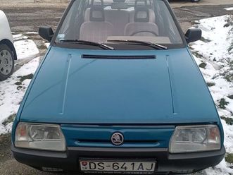 škoda favorit škoda favorit 135 lux 1991 výnimočný stav, garážované, bez hrdze, stk, zberateľský kus