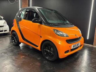 2011 smart fortwo night orange mhd 2dr softouch auto [2010] coupe petrol automatic