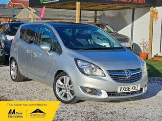 vauxhall meriva 1.6 cdti ecoflex se euro 6 (start/stop) 5dr