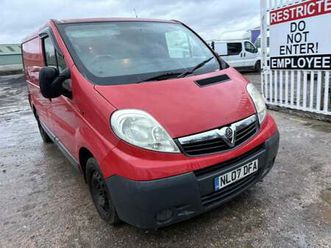 2007 vauxhall vivaro vivaro 2700 cdti swb camper diesel manual