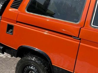 vw t3 syncro agosto/87