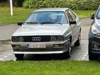 ② audi quattro — audi — 2ememain