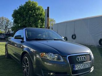 audi a4 b7 cabrio rakoniewice - sprzedajemy.pl