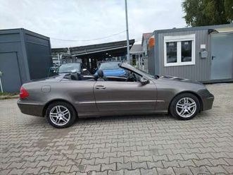 280 clk cabrio+leder+navi+shz+pdc+xenon+tempomat