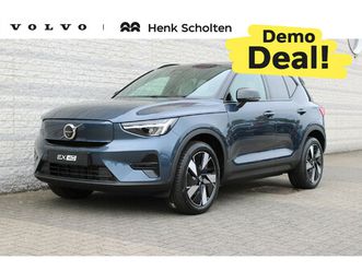 volvo ex40 single engine extended range ultra | demo deal | van € 57.440,- voor € 50.950,- | panoramadak | visual park assist | dawn fusion microtech | getinte 